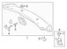 Deck Lid Trim Nut - M4.2