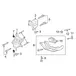 Engine Mount Nut Seat Belt Receptacle - M12