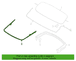 Back Glass Reveal Molding (Convertible)